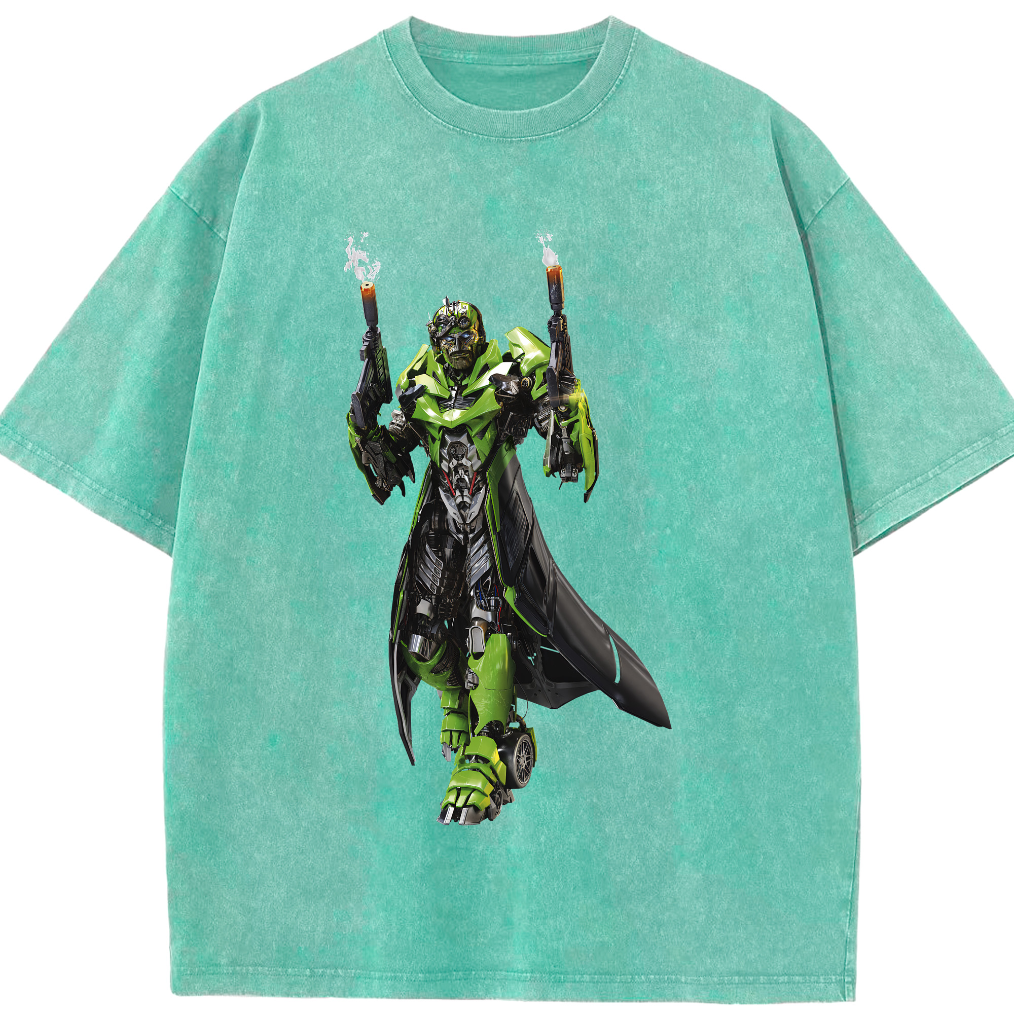 （画像用） Transformers トランスフォーマー 綿100% ヴィンテージ風 半袖Tシャツ（フロントプリント）
